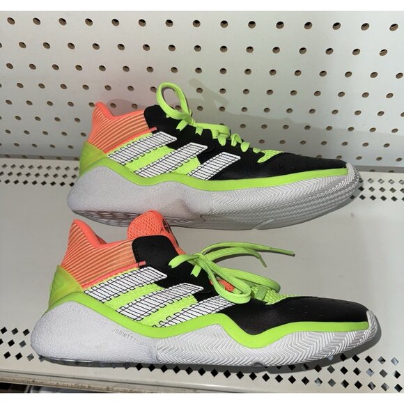Adidas Harden Stepback Mens Athletic Basketball Shoes Size 9.5 Multi Color - Picture 5 of 8
